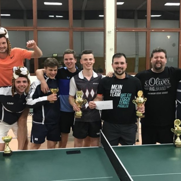 Nachtturnier 2018: Partystimmung beim 8. Tischtennis-Nachtturnier in Waldangelloch